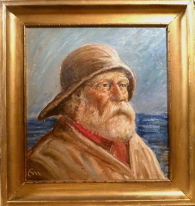CARL BUDTZ MOLLER! PORTRAIT OF A SKAGEN FISHERMAN - Picture 1 of 5