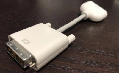 Apple Genuine 603-3342 DVI to VGA Display Adapter Dongle Monitor Display - Image 1 of 4
