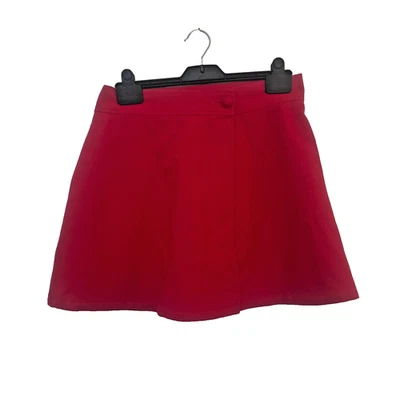 United Colours Of Benetton Red Wool Mini skirt, size UK 12 cute Xmas - Image 1 of 4