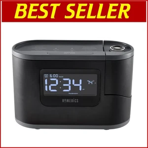 Relaxing Sound Machine & Projection Alarm Clock - 8 Nature Sounds Included - Picture 1 of 11