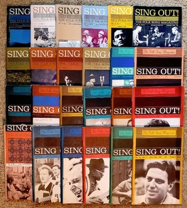 Sing Out, The Folk Song Magazine -24 issues - Edited by Irwin Silber, 1960~1966 - Picture 1 of 1