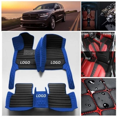 Alfombrillas de revestimiento de carga para Dodge Durango 2004-2025 alfombrillas para todo tipo de clima Foto 1 de 4