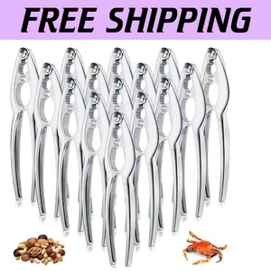 Versatile Seafood Crackers Tool Set - 30 Chrome-Plated Nut Crackers for Home Use - Picture 1 of 8