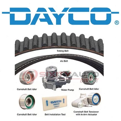 Dayco Timing Belt Kit with Water Pump for 2008-2011 Subaru Forester 2.5L H4 mx Foto 1 de 4