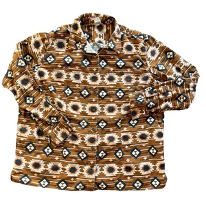 Duluth Trading Co. Southwest Flanellhemd Damen XL Aztec Tribal Western - Bild 1 von 7