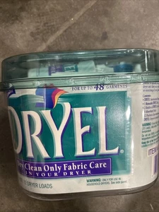 Dryel Starter Kit - 12 Dryer Loads (Up To 48 Garments) - NEW SEALED - Picture 1 of 4