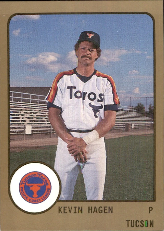 Kevin Hagen 1988 ProCards #180 RC Tucson Toros *AutographDen* - Image 1 of 2