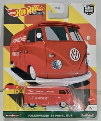 Hot Wheels Premium Deutschland Design Volkswagen T1 Panel Bus - Image 1 of 4