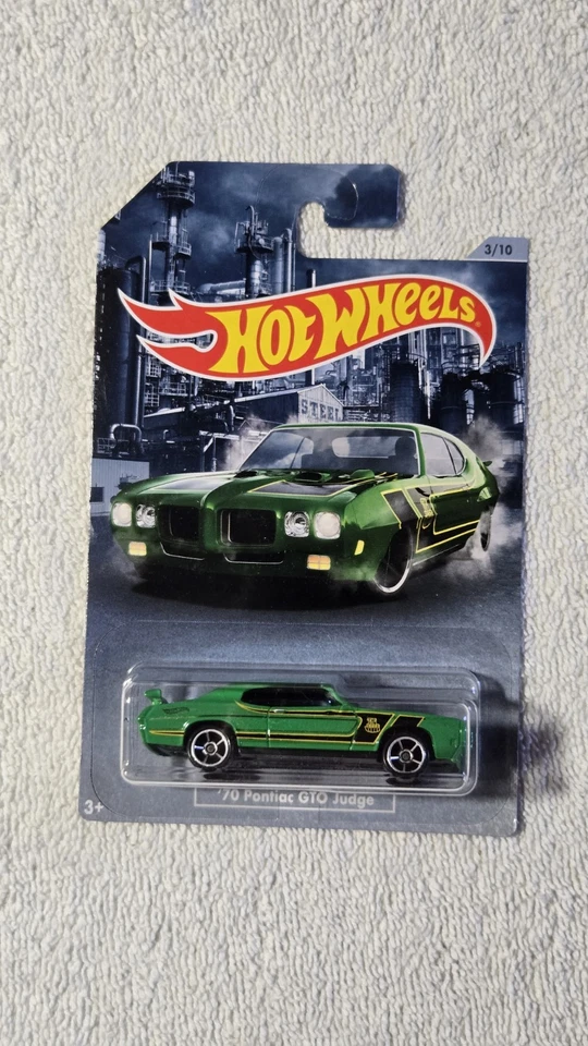    HOT WHEELS AMERICAN STEEL SERIE 70 PONTIAC GTO JUDGE  Foto 1 de 1