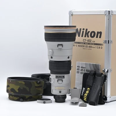 Nikon AI AF-S Nikkor ED 400mm F2.8D lF Prime Telephoto Gray [Near Mint] #11491 - Image 1 of 4