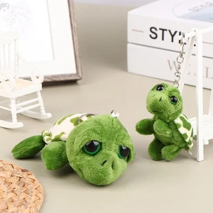 7/10CM Turtle Plush Stuffed Doll Soft Plush Toy Keychain Bag Pendant Kid Gift - Picture 1 of 14