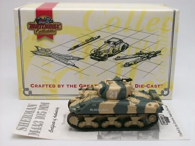 Matchbox DYM37585 Sherman M4A3 105mm #21 (BlackJack) 1:72 - Imagem 1 de 4