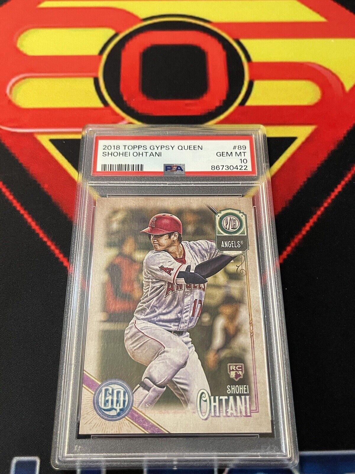 2018 Topps Gypsy Queen Shohei Ohtani Rookie PSA 10 Gem Mint RC #89 Angels