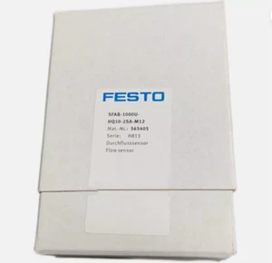New In Box FESTO SFAB-1000U-HQ10-2SA-M12 565405 Flow Sensor - Picture 1 of 6