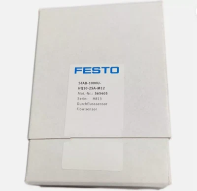 Sensor de flujo nuevo en caja FESTO SFAB-1000U-HQ10-2SA-M12 565405 Foto 1 de 4
