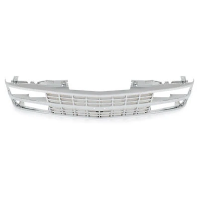 For 1988-1992 1993 Chevy C K 1500 SILVERADO Chrome Grille W/Dual Headlight Hole - Image 1 of 4