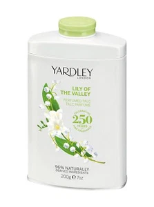 Yardley London Lily of the Valley Perfumed Talc 200g - Picture 1 of 7