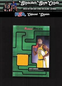 2007 Bowman BR-JG Jeff Green Relics Rookie - Picture 1 of 2