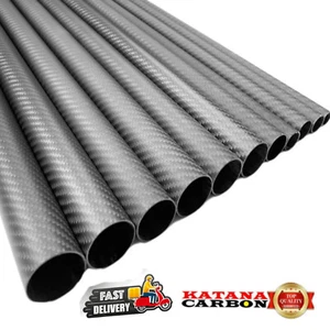 Tubo de fibra de carbono mate 1 x OD 17 mm x ID 15 mm x longitud 500 mm 3 k (envuelto en rollo) - Imagen 1 de 9