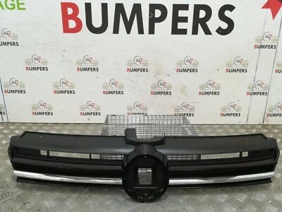 VW VOLKSWAGEN GOLF 2017 - MK7.5 OE 2020 parrilla delantera radiador central principal + cromo Foto 1 de 4