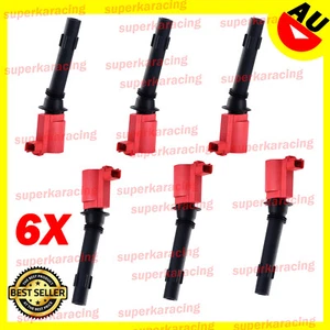6x Ignition Coil for Ford Falcon Fairmont Fairlane BA BF Territory SX SY 4L 6cyl - Picture 1 of 11
