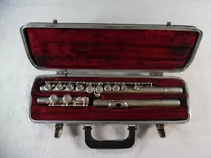 Gemeinhardt M2S Sterling Silver Flute Elkhart Indiana Flute9 - Picture 1 of 12