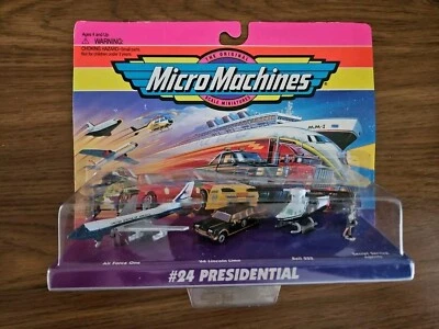 Micro Machines #24 Presidential - 1995 Carded - Brand New MOC - Galoob - Изображение 1 из 4
