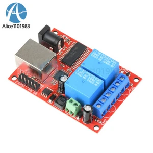 LAN Ethernet 2 Way Relay Board Delay Switch TCP/UDP Controller Module WEB Server - Picture 1 of 16