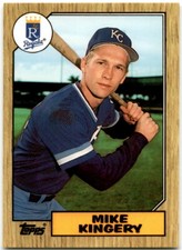 1987 Topps Tiffany Mike Kingery Kansas City Royals #203
