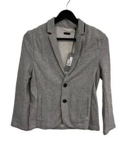 IKKS Boys Size 12 2-Button Blazer Jacket Gray NWT Stretch - Picture 1 of 8