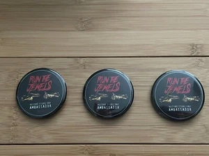 Offical Record Store Day Ambassador 2018 Run the Jewels Pin Lot of 3  - Picture 1 of 1