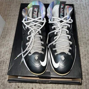 2012 Nike LeBron X "Prism" 9.5 US Men's 541100-004 Pre-owned - Picture 1 of 12