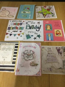 Job Lot Of Greeting Cards. 9 in total. - Picture 1 of 5