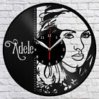 Adele Music Vinyl Record Wall Clock Fan Art Home Decor 12" 30cm 1008