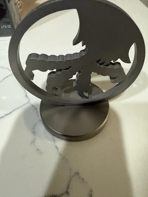 Microtech Marfione Claw Logo Stand Stainless Steel Rare Tony Marfione USA Made - Image 1 of 4