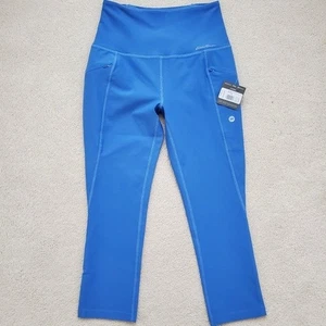 NUEVO CON ETIQUETAS Leggings Eddie Bauer Trail Capri en Azul Brillante talla XS - Imagen 1 de 16
