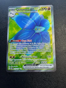 Pokemon Glimmora ex 213/197 SV03: Obsidian Flame (OBF) Ultra Rare - NM! - Picture 1 of 11