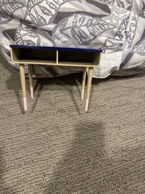Purple Desk, With Desk Accessories And Pink Trash Can! ( American Girl Doll) - Image 1 of 3