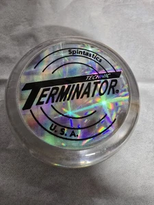 Juguetes Spintastics Technic Terminator Azul Translúcido Fijo YoYo Oliver YYC1 - Imagen 1 de 4