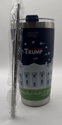 Vaso Inauguración Trump Edición Limitada 20 Oz Copa Premium MAGA TRUMP 2025 Foto 1 de 4