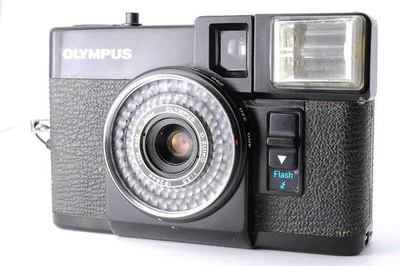 Olympus Pen EF Black Half Frame 35mm Film Camera JAPAN [Tested NEAR MINT] - Image 1 of 4