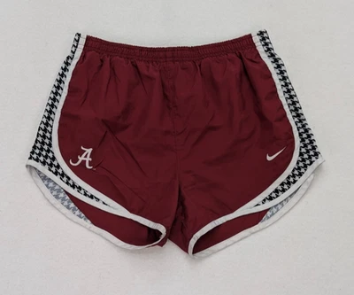 Nike Dri-Fit Women's Shorts Size S Crimson Red Lined Alabama Roll Tide Pull On - Image 1 of 4