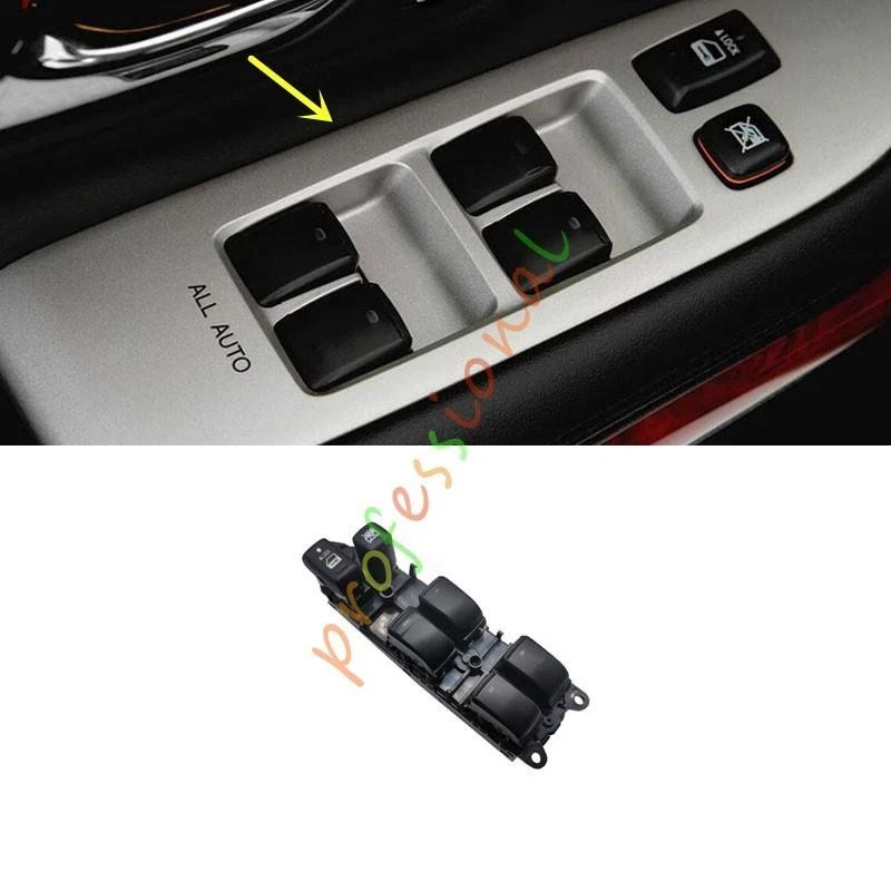 Conjunto de botón de control de elevación de ventana del conductor principal del lado izquierdo para Lexus RX350 RX300 Foto 1 de 1