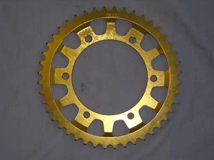 Suzuki GSXR 750 1998>1999 44T Rear- Sprocket  525 Talon Alloy Gold Anodised New - Picture 1 of 1