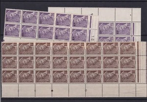 France 1938-1944 Mint Never Hinged Stamps Blocks ref R 18414 - Picture 1 of 1