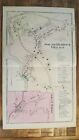 Antik Map-South Berwick Village, Maine Atlas York Grafschaft, Me - 1872
