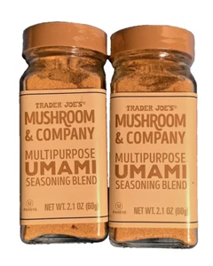 Trader Joe's UMAMI Condimento Mezcla de Especias Paquete de 2 (2,1 oz/60 g cada uno) ENVÍO RÁPIDO GRATUITO - Imagen 1 de 5