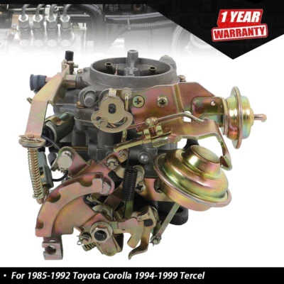 Carburador de 2 barriles Tercel 21100-11190 para Toyota Corolla 1994-1999 1985-1992 Foto 1 de 4