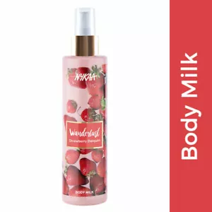 Nykaa Wanderlust leche corporal fresa daiquiri 200 ml cuidado corporal de la piel facial - Imagen 1 de 6