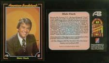 AMERICAN BANDSTAND Collect-A-Card 1993 DICK CLARK GOLD FOIL SIGNATURE CARD #63